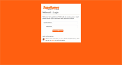Desktop Screenshot of oldwebmail.supanames.co.uk